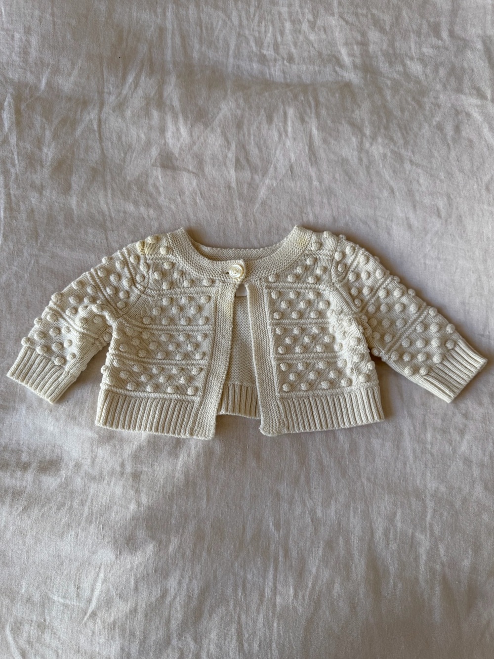Baby Gap Bobble Knit Cardigan Sweater